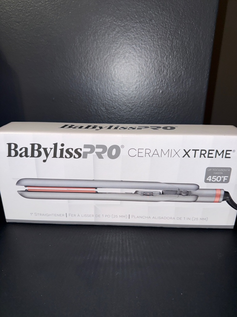 🆕 BaByliss Ceramix Xtreme 1" Flat Iron Hair Straightener